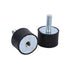 Rubber Mount Isolator, M8 M6 Anti Vibration Isolator, Electric Motor Mount Rubber Bushings, Rubber Mounts, Mechanical Vibration Damping Mounts, 4pcs (VD30*20 M8*23)