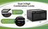 Large Lock Box for Medicine, Personal Items, Phone/Tablet, Childproof First Aid Locked Storage Bin