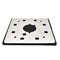 Superior Electric Pads & Abrasives SPD18 1/4 Sheet, 8 Hole Stick On