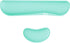 iFine Upgrade Cleanable PU Leather Keyboard Wrist Rest Pad & Mouse Cushion for School, Home, Office, Comfortable