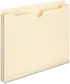 Smead File Jacket, Reinforced Straight-Cut Tab, 1" Expansion, Letter Size, Manila, 50 per Box