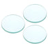 PATIKIL 4" (100mm) Focal Length Double Convex Lens, 3 Pack 50mm Diameter for Physics Experiment, Clear