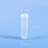 50 Pack 5ml Plastic Sample Vials, Test Tubes with Lids, Storage Container for Liquid Fragrance Beads