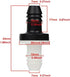 3/8" 10mm Inline Vacuum Barbed Check Valve - 1Pcs/2Pcs/5Pcs ABS One Way Water Non-Return Breather Valve