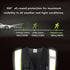 Reflective Safety Vest | High Visibility Mesh Vest with 5 Pockets & Zipper Front - Meets ANSI/ISEA Standards