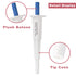 ONiLAB Mini Fixed Volume Pipette Manual Single Channel Pipettor, Laboratory Micro Pipette ,Micropipette Volume 100µl Blue