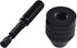 1/4 Inch Hex Shank Keyless Drill Chuck, Quick Change Adapter for Electric Tool Accessories (0.6-8mm, 0.3-3.6mm)