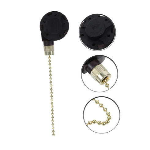 OSALADI Ceiling Fan Pull Switch for Wall Sconce and Light Fixtures