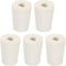 MECCANIXITY 5 Pieces Rubber Tapered Plug, 15mm to 20mm with Hole Test Tubes Bungs Stopper
