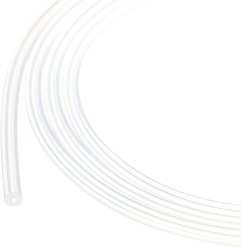 10ft Clear Silicone Tubing 1mm(0.04") ID x 4mm(0.16") OD, Industrial Plastic Hoses for Pump Siphoning Irrigation