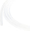 10ft Clear Silicone Tubing 1mm(0.04") ID x 4mm(0.16") OD, Industrial Plastic Hoses for Pump Siphoning Irrigation