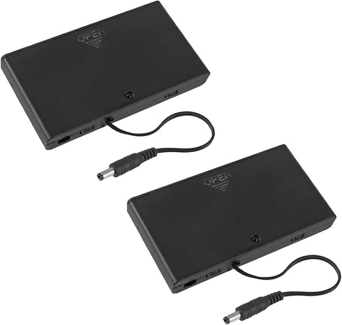 Generic (2 PCS) 8AA Portable USB Battery Pack for 12V LED Neon Signs