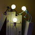 Generic Bulb Changeable Shape Funny Sportsman Night Light, DIY Shape Night Lights Cute Light Man Mini Lamp Suction Cup
