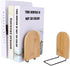 Kopida Non-Skid Bookend for Shelves, Wood Bookends, Book Stand for Books, Book Holder Desk Storage Student Stationary