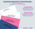 Set, Modern Pink Paper Personalized Floral Stationery Personalized stationary for Women, Your Choice of Colors