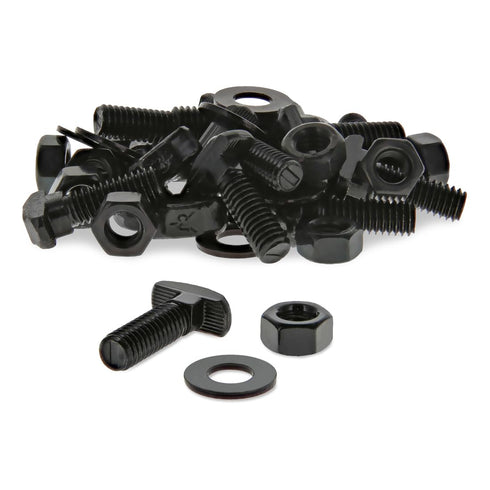 8020, 3301, 15 Series, 5/16-18 x 1" Long Drop in T-Slot Hammer Head Stud Bolt with Nut and Washer