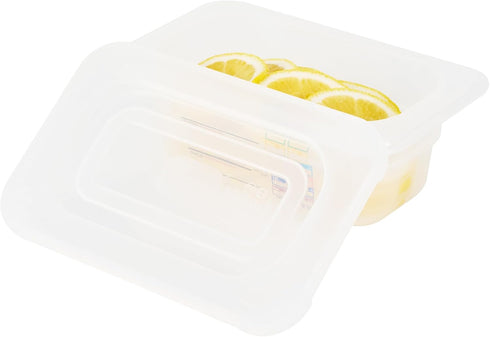 Restaurantware Food Storage Container Lid 1 Pack Fits 1/9 Size Food Pan
