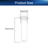 Bettomshin 200Pcs 7ml Round Bottom Centrifuge Tubes, with Snap Cap, Transparent Mini Plastic Microcentrifuge Test Tubes Storage Containers for Science Lab Plant Beads Bath Salt