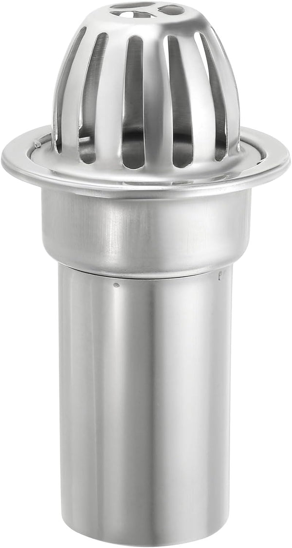 PATIKIL Dome Gutter Guard, Stainless Steel Downspout Strainer, Anti-Blocking Strainer for Balcony Garden Patio, 3 Inch