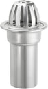 PATIKIL Dome Gutter Guard, Stainless Steel Downspout Strainer, Anti-Blocking Strainer for Balcony Garden Patio, 3 Inch