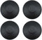 DALQUIS 4 Pcs Floor Foot Switch, Round Black Inline Foot Pedal, Floor Lamp