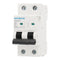 Baomain 25A AC Miniature Circuit Breaker, 400V 50Hz 6000A 2 Pole C65 MCB DIN Rail Mounting, MBM6C