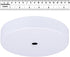7" Arturesthome White Ceiling Plate Light Kit Rewind Single Hole with Hardware,Ceiling Canopy for Pendant Lighting
