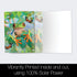 Tree-Free Greetings EcoNotes 12 Count Frog Framed All Occasion Notecard Set with Envelopes, 4 x 6 Inches