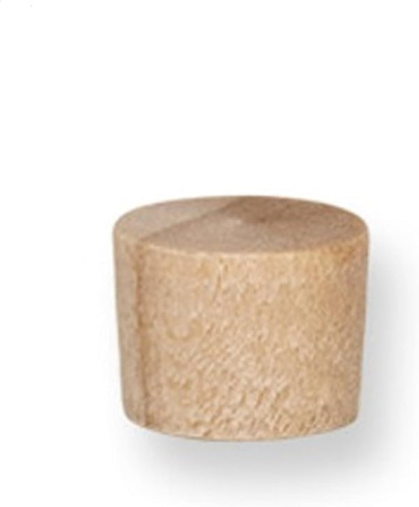 Pinehurst Crafts 3/8-Inch Birch Flat Head Plugs, End Grain, Great for Furniture, Tables, Chairs,