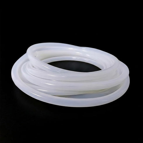 TONGYUANDA Pure Silicone Tubing, 1/4" ID x 3/8" OD x 10 FT, Flexible