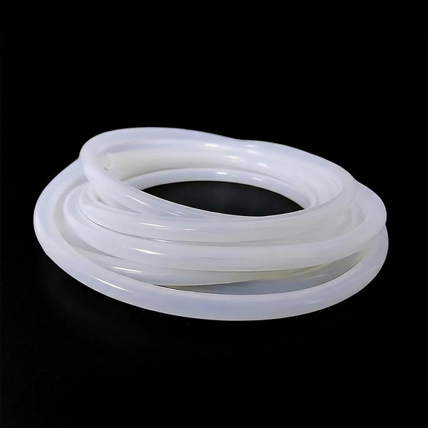 TONGYUANDA Pure Silicone Tubing, 1/4" ID x 3/8" OD x 10 FT, Flexible