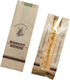 Urier 50 Pieces French Baguette Paper Bags with Window,13"Baguette Bag,Paper Bags with Window,Heat