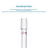 stonylab Glass 14/20 Straight Laboratory Adapter, Borosilicate Glass, 30 mm Between Two 14/20 Ground Inner Taper Joints
