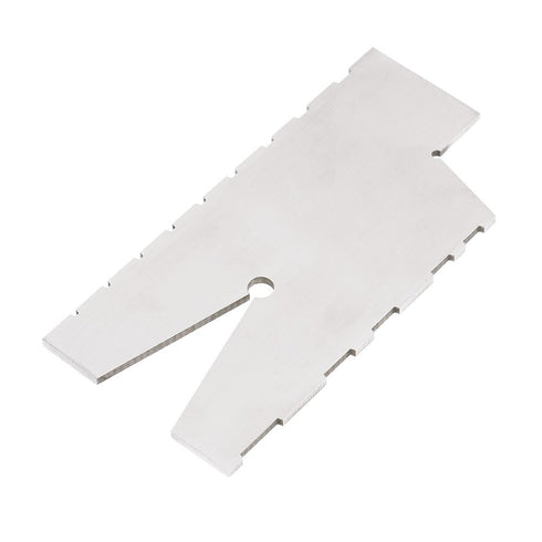 Screw Thread Gauge, Stainless Steel Grinding Gage 29 Degree Inspection Tool for Woodworking & Metalworking
