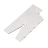 Screw Thread Gauge, Stainless Steel Grinding Gage 29 Degree Inspection Tool for Woodworking & Metalworking