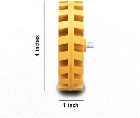 Diameter 4'' Removal Rubber Eraser - Adhesive Vinyl Decals Pinstripes Stickers Remover Wheel Tool Kit