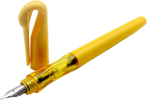 Gullor Jinhao Fountain Pen Swan Design, Set of 6 Fine Nib Pens for School Supplies, Stationery Gift