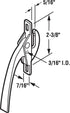 Prime-Line H 3540 Bronze Casement Window Locking Handle (Single Pack) by PRIME-LINE