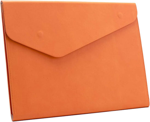 Enyuwlcm PU Leather A4 File Folder Document Holder Waterproof Portfolio Envelope Case with Magnetic Closure