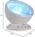 8 TOMNEW Ocean Wave Projector Sound Machine, Night Light Projector with Remote Control Timer Colors LED Lighting Modes