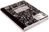 Mintra Office Composition Books - Sturdy Flexible Cover (4 Pack, Black Marble Comp - College Ruled)