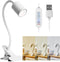 EAGLOD LED Clamp Light, Portable Clip Light with 3 Brightness, USB Plug, 360 Flexible Gooseneck for Night Reading