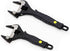 Extra Slim Jaw 6-Inch Adjustable Wrench, Large 1.34-Inch Jaw Opening for Tight Spaces