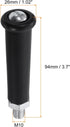 uxcell 1pcs Clamping Handles Screw Knobs Handle M10x15mm Threaded Plastic Metal Revolving Handle Grip