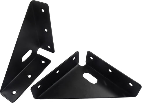 BokWin 4 Pack 85mm 85mm 90 Metal Triangle Corner Shelf BracketsCorner Brace Brackets x Angle Braces for Tables
