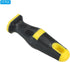 PATIKIL 4.5 Inch Plastic File Handle, 5 Pack Replacement Accessories for 0.22" Diameter File, Black Yellow