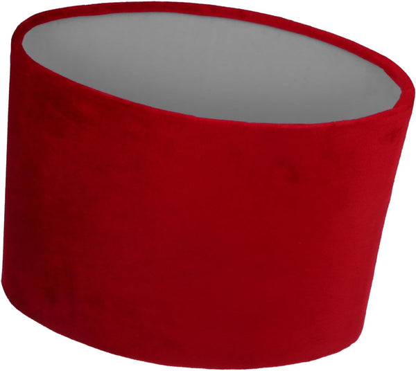 Decorative Oval Velvet Lampshade Replacement for Table Floor Lamps Fits Bulbs Vintage