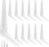 suiwotin 12pcs 4 Inch Shelf Brackets, Heavy Duty L Bracket, Shelf Corner Brace