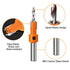ASNOMY 10Pcs Wood Countersink Drill Bit Set, 5Pcs Countersink Bits with Extra Pilot Drill Bits for Woodworking