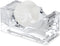 Huang Acrylic Clear Block Tape Dispenser - Modern Design, Crystal Clear for Home or Office